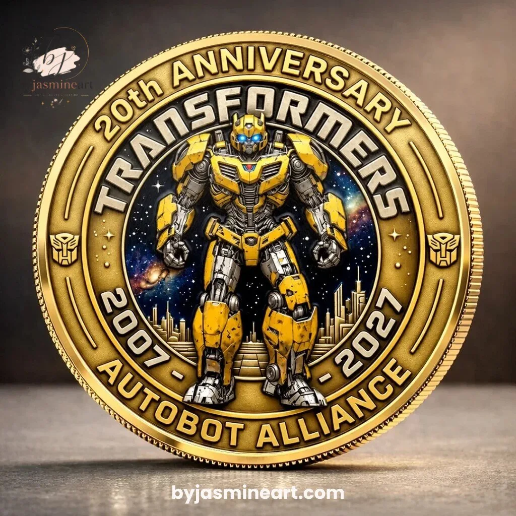 Transformers 20th Anniversary Autobot Alliance Commemorative Medallion