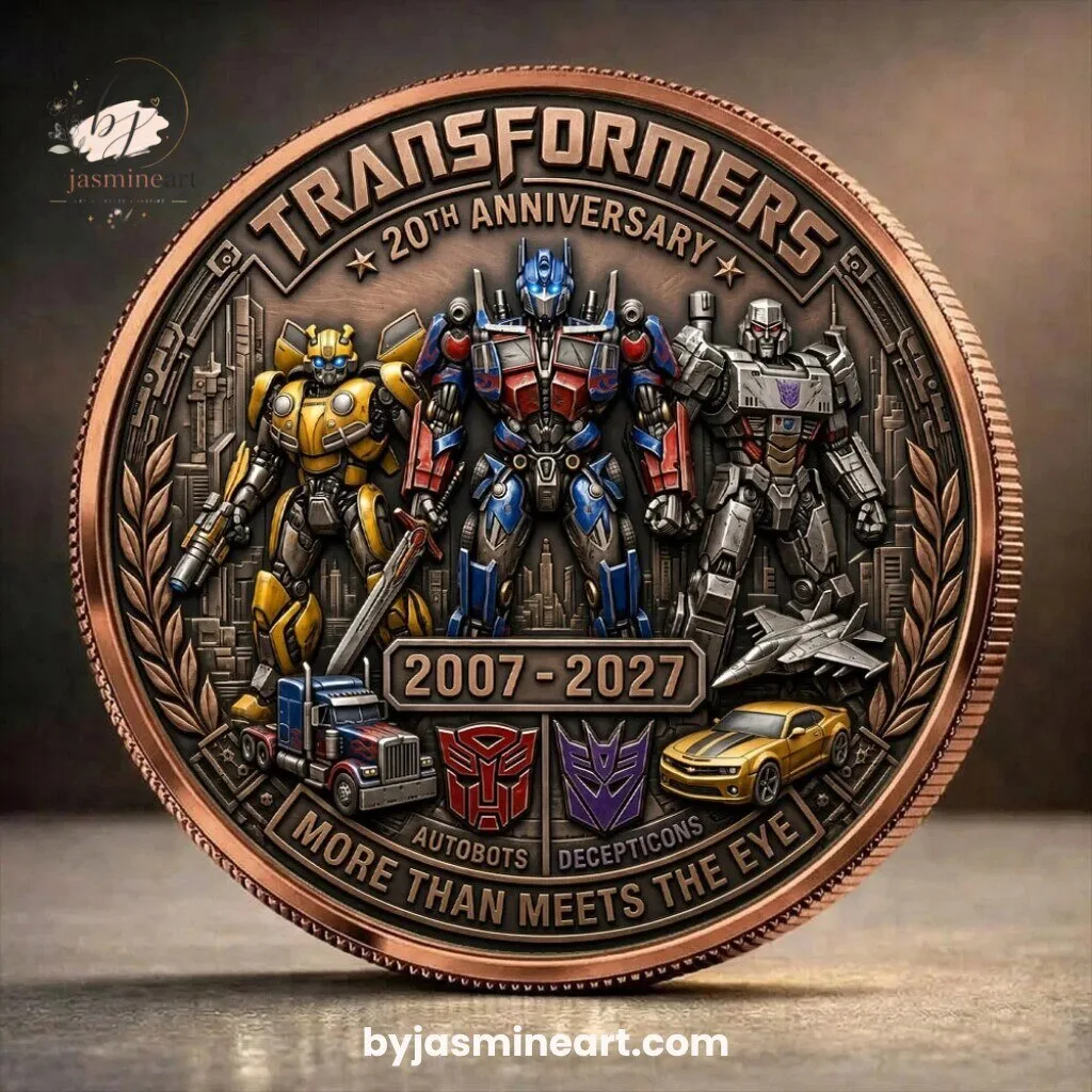 Transformers 20th Anniversary Multi-Character Commemorative Medallion