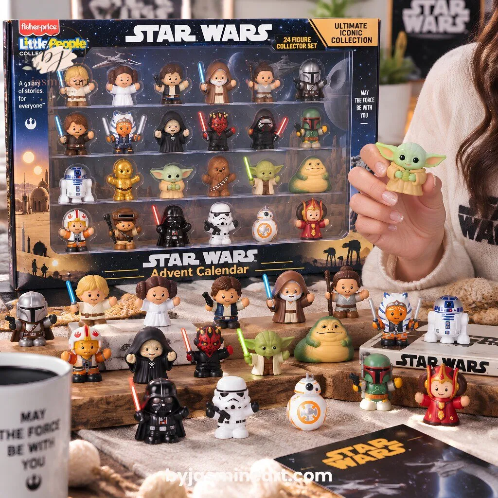 Fisher-Price Little People Star Wars Ultimate Iconic Collection 24-Figure Collector Set