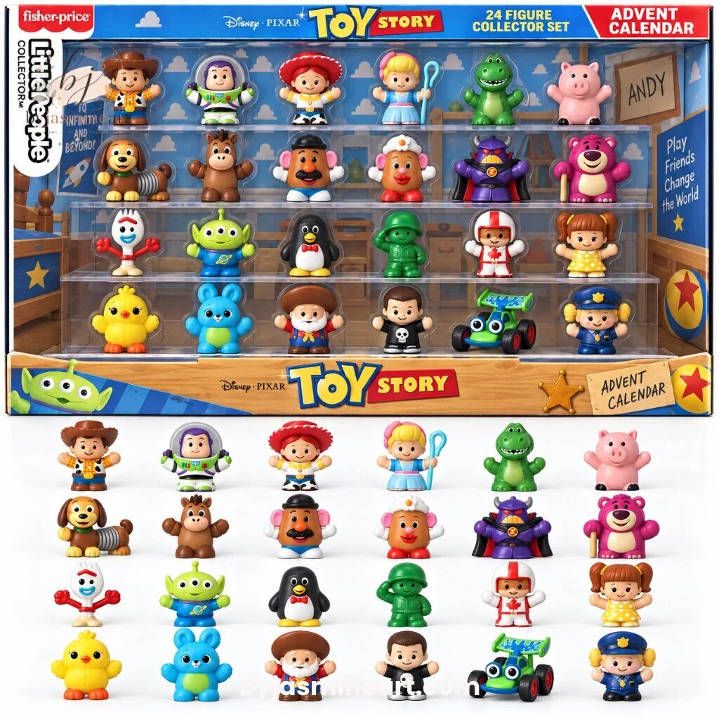 Fisher-Price Little People Disney Pixar Toy Story 24-Figure Collector Advent Calendar Set
