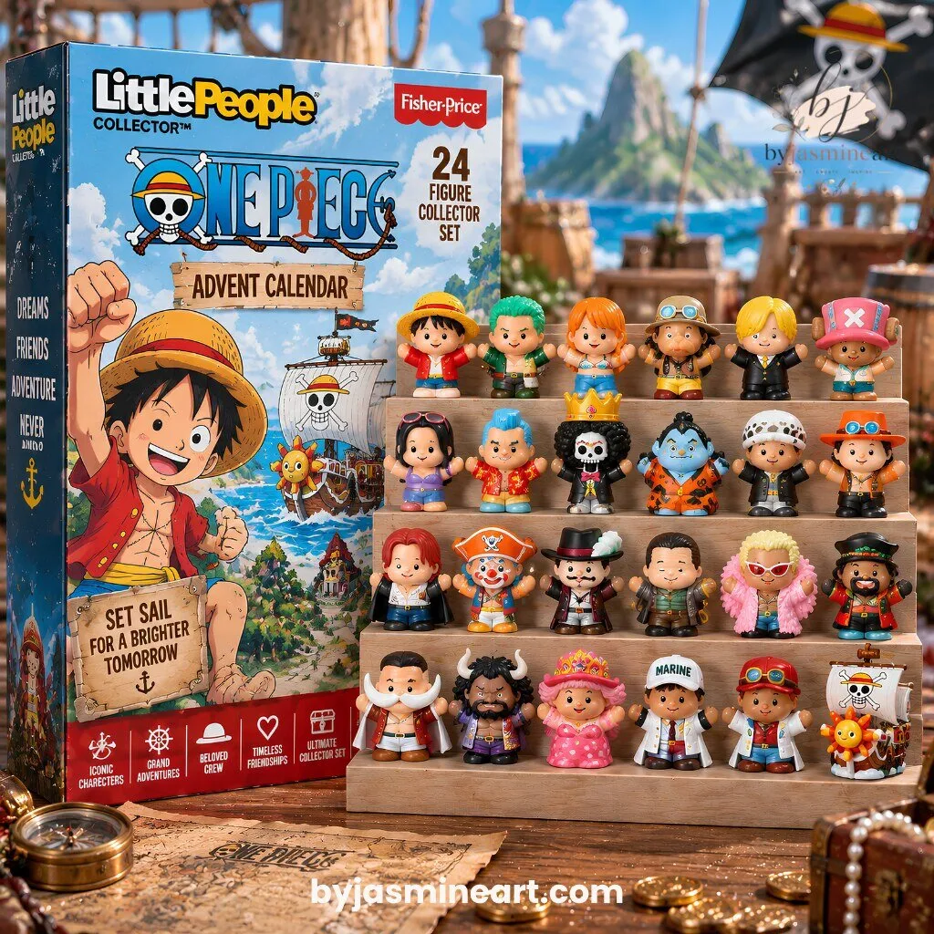 Fisher-Price Little People One Piece 24-Figure Collector Advent Calendar Set