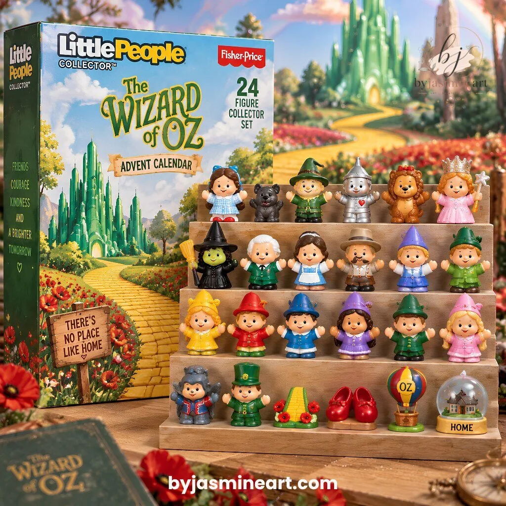 Fisher-Price Little People The Wizard of Oz 24-Figure Collector Advent Calendar Set