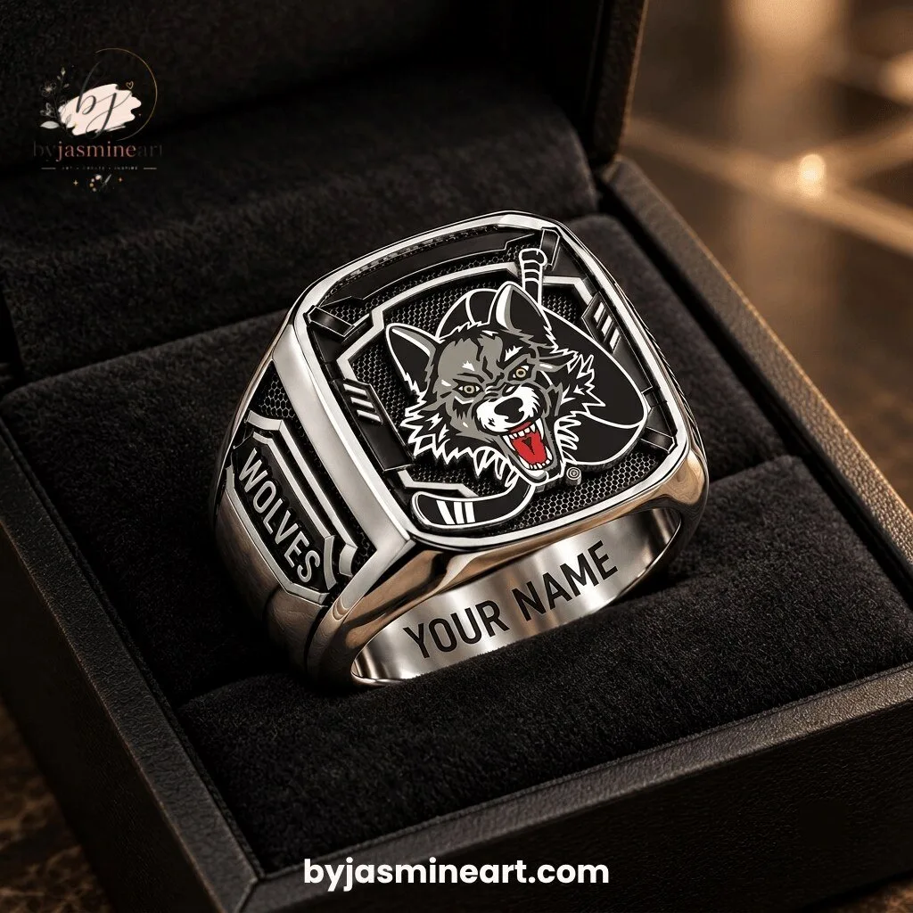 Wolves Championship Ring With Custom Name Engraving