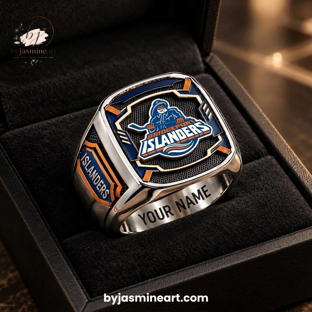 New York Islanders Championship Ring With Custom Name Engraving