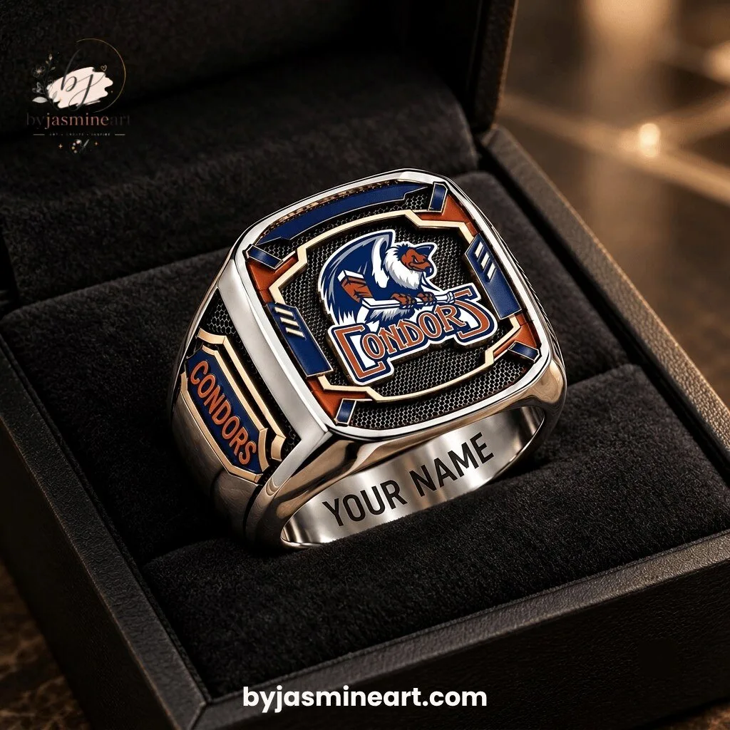 Condors Championship Ring With Custom Name Engraving