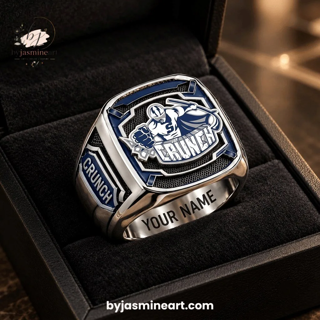 Grunch Championship Ring With Custom Name Engraving