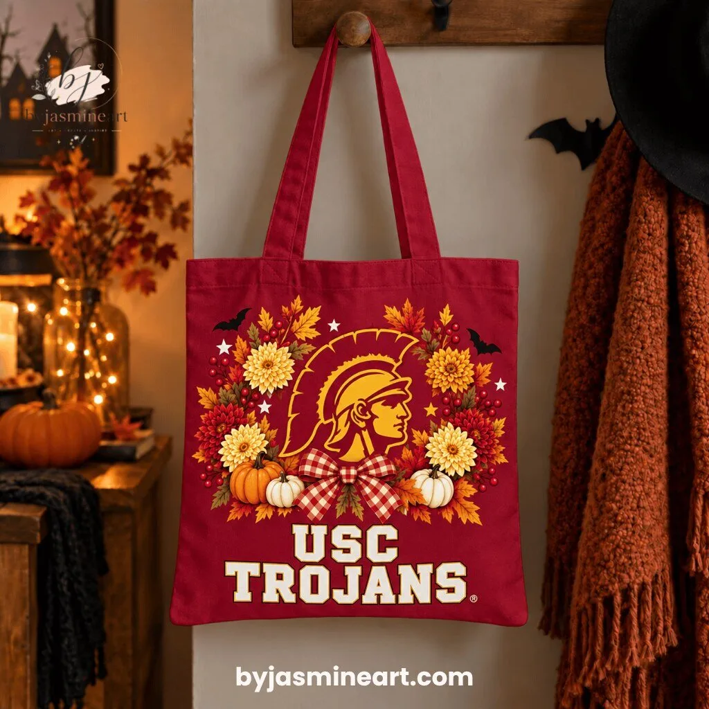 USC Trojans Fall Harvest Tote Bag
