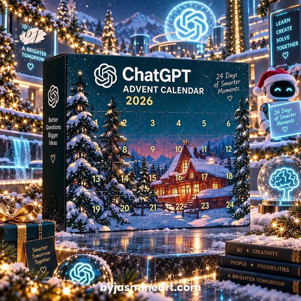 ChatGPT Advent Calendar 2026 with 24 AI-Inspired Collectible Gifts