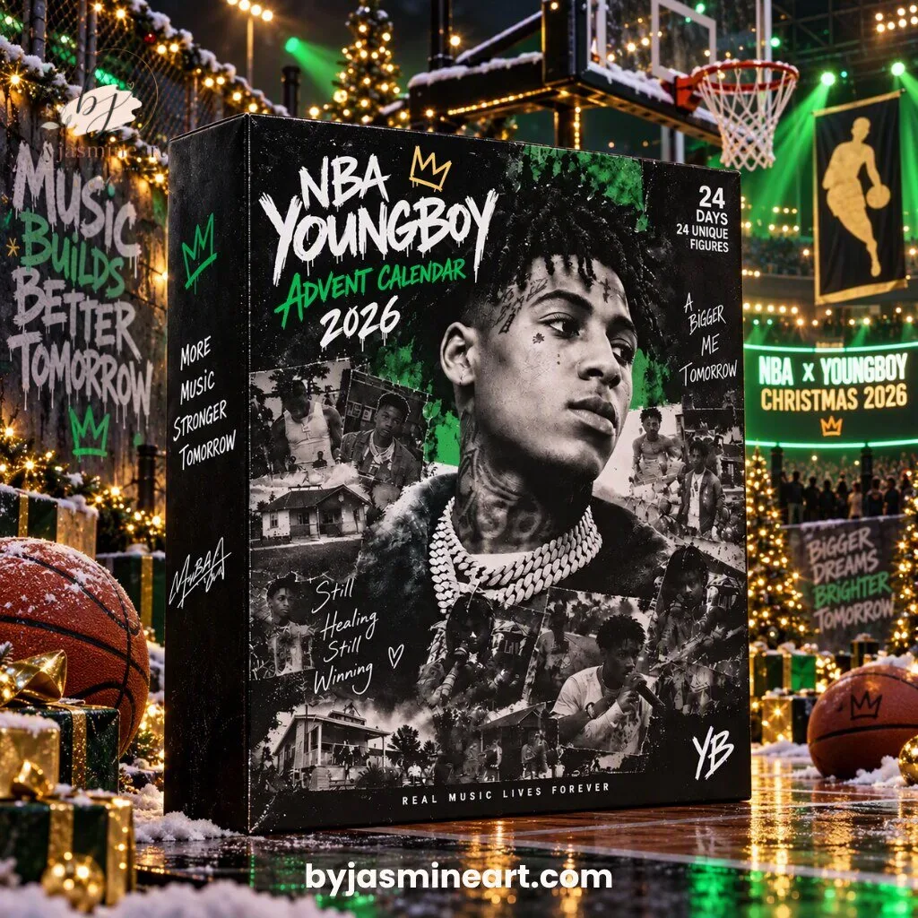 NBA x YoungBoy Advent Calendar 2026 Limited Edition 24 Collectible Figures
