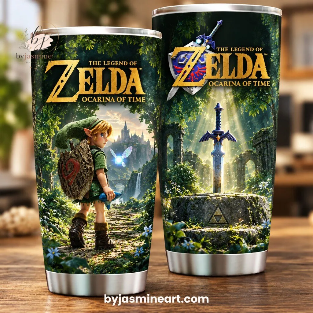 By Jasmine Art Enchanted Forest Adventure Tumbler